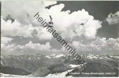Luftseilbahn Parsenn Weissfluhgipfel - Foto-Ansichtskarte - Verlag Photoglob-Wehrli AG Zürich