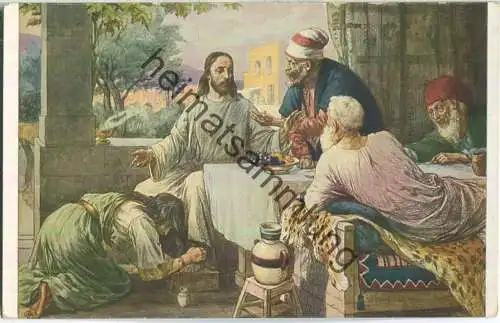 Jesus im Hause der Pharisäer - Alleinvertrieb Wilh. Froese Berlin-Steglitz