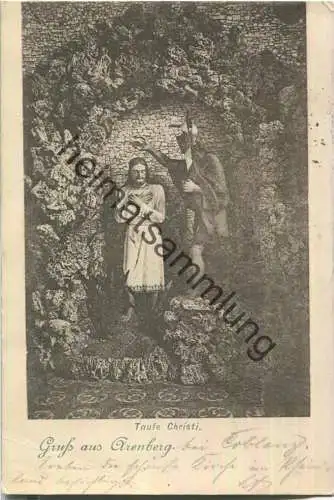 Gruss aus Arenberg - Taufe Christi