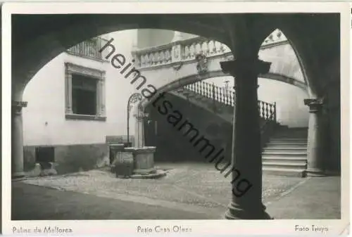 Palma de Mallorca - Patito Casa Oleza - Foto-Ansichtskarte  - Ediciones Truyol