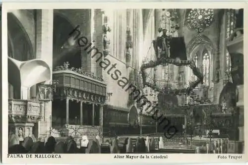 Palma de Mallorca - Altar Mayor de la Catedral - Foto-Ansichtskarte - Ediciones Truyol