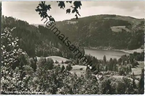 Albsee - Albtal - Häusern Gasthof Albtalblick - Foto-Ansichtskarte - Franckh-Verlag Stuttgart