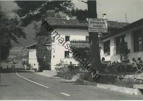 St. Leonard im Passaier - Gasthaus Sandwirt - Geburtshaus Andreas Hofer - Foto-Ansichtskarte - Verlag Fränzl Bozen