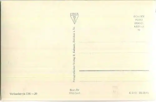 Dippoldiswalde - Teilansicht - Verlag R. Kallmer Zwickau 60er Jahre