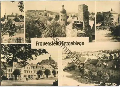 Frauenstein - Verlag Photo-Eulitz Radeburg 60er Jahre