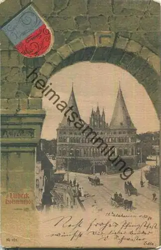 Lübeck - Holstenthor - Verlag Knackstedt & Näther Hamburg