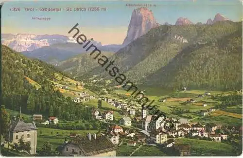 St. Ulrich - Grödental - Edition Photoglob Zürich 20er Jahre