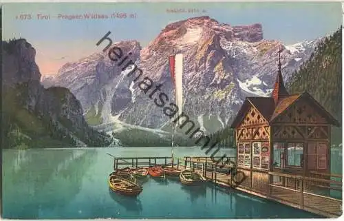 Pragser Wildsee - Edition Photoglob Zürich 20er Jahre