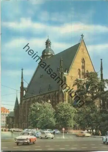 Leipzig - Thomas-Kirche - Walter Werner KG Verlag Markkleeberg 60er Jahre