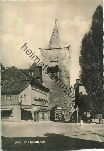 Jena - Das Johannistor - Foto-AK