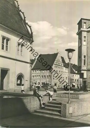 Zwickau - Blick vom Neuberinplatz zum Hauptmarkt - VEB Bild und Heimat Reichenbach