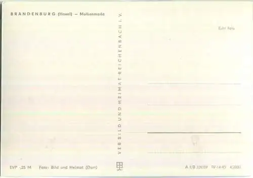 Brandenburg - Molkenmarkt - VEB Bild und Heimat Reichenbach 60er Jahre