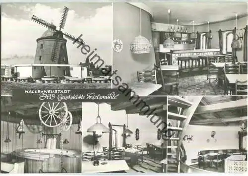 Halle-Neustadt - HO-Gaststätte Eselsmühle - Verlag Bild und Heimat Reichenbach