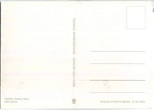 Halle-Neustadt - Verlag Bild und Heimat Reichenbach