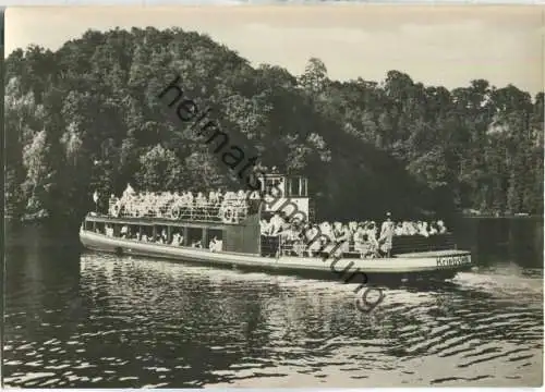 Talsperre Kriebstein - Fahrgastschiff Kriebstein - Verlag H. Sander Berlin