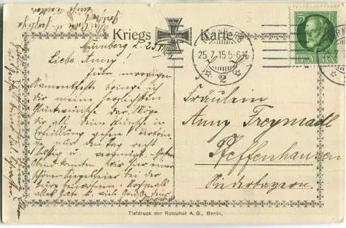 Wilhelm Kronprinz - Verlag Gustav Liersch & Co. Berlin - Phot. W. Niederastroth Potsdam