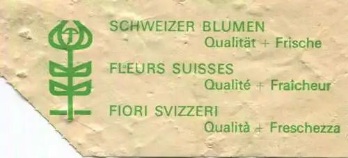 Schweiz - Basel - Grün 80 - 2. Schweizerische Ausstellung für Garten- und Landschaftsbau - Floroptikum - Erwachsene