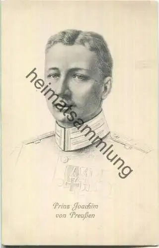 Prinz Joachim von Preussen - Stengel-Karte 49145