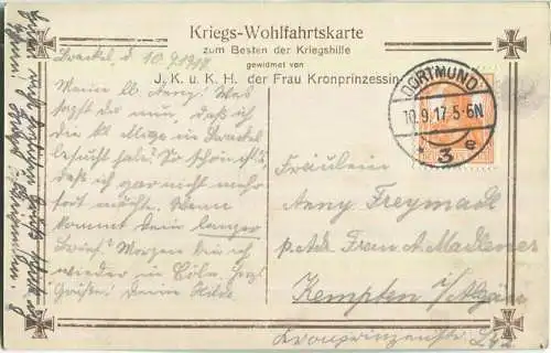 Prinz Hubertus von Preussen - Zum Besten der Kriegshilfe - Verlag Gustav Liersch & Co. Berlin