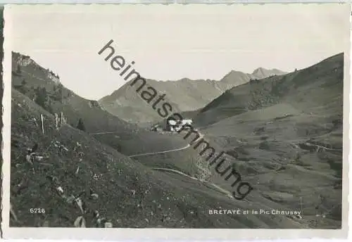 Bretaye et le Pic Chaussy - Foto-Ansichtskarte - Edition Perrochet-Matile SA Lausanne