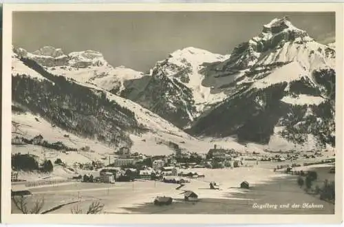 Engelberg und der Hahnen - Foto-Ansichtskarte - Wehrliverlag Kilchberg