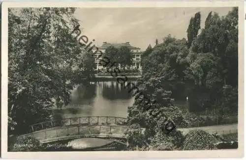 Frankfurt - Zoologischer Garten - Foto-Ansichtskarte - Verlag L. Klement Frankfurt