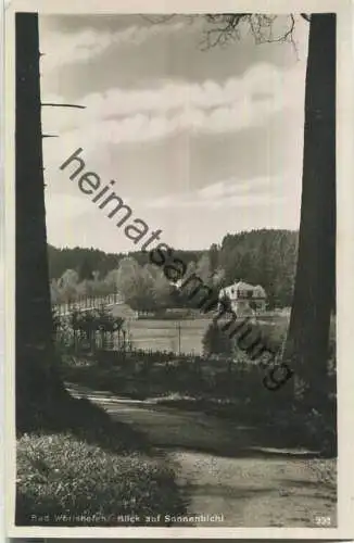 Bad Wörishofen - Blick auf Sonnenbichl - Foto-Ansichtskarte - Verlag Frz. Pimpfinger Bad Wörishofen