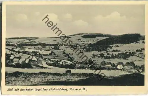 Hoherodskopf - Blick auf den Vogelsberg - Verlag Wilhelm Engel Schotten