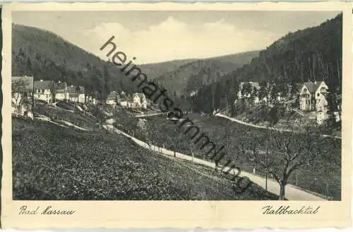 Bad Nassau - Kaltbachtal - Verlag Th. Brunn Nassau