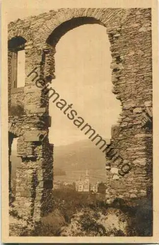 Königstein - Blick von der Ruine auf Villa Andrae - Verlag Knackstedt & Näther Hamburg