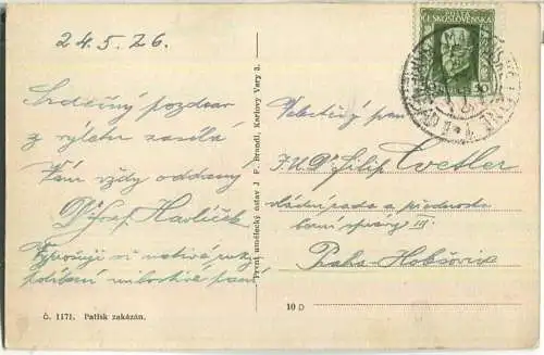 Marienbad - Marianske Lazne - Verlag J. F. Brandl Karlovy