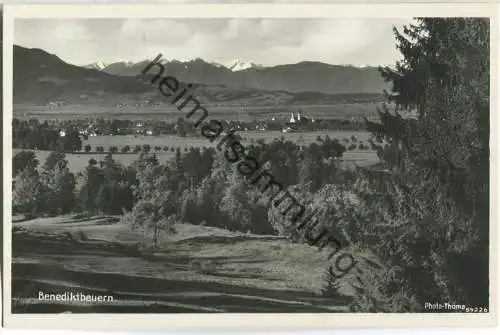 Benediktbeuern - Foto-Ansichtskarte - Verlag Photo-Thoma Benediktbeuern