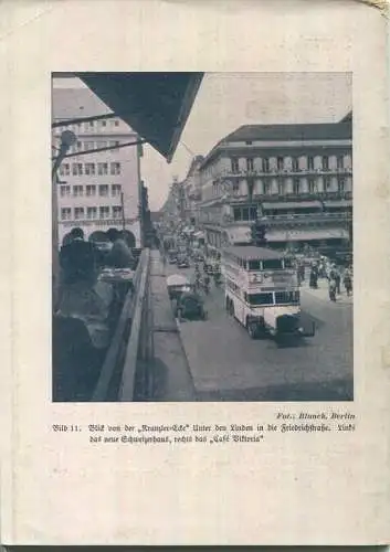 Mit Rucksack und Nagelschuh Heft 9 - Auf nach Berlin! 1936 - 32 Seiten mit 11 Abbildungen