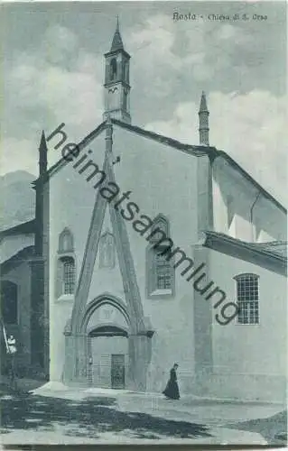 Aosta - Chiesa di S. Orso - Edition Brunner & C. Como