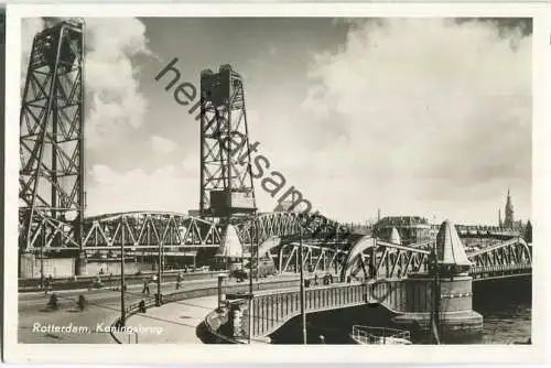 Rotterdam - Koningsbrug - Foto-Ansichtskarte - Edition J. G. v. Agtmaal Hilversum