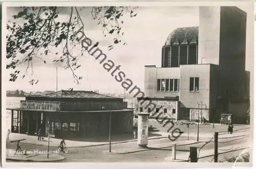 Rotterdam - Maastunnel - Foto-Ansichtskarte