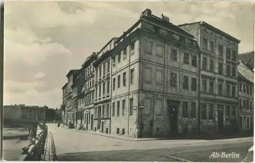 Berlin - Friedrichsgracht - Fischerstrasse - Verlag H. Sander Berlin