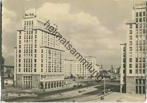 Berlin - Stalinallee - Verlag H. Sander KG Berlin