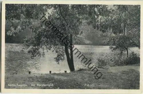 Berlin-Treptow - Am Karpfenteich - Verlag K. Mader Berlin-Karlshorst