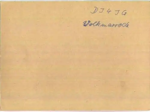 QSL - Funkkarte - DJ4PO - Brackwede - 1959