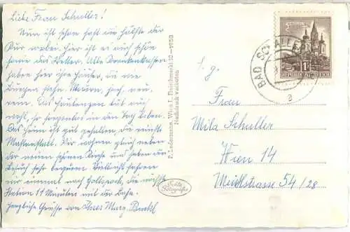 Bad Schallerbach - Foto-Ansichtskarte - Verlag P. Ledermann Wien