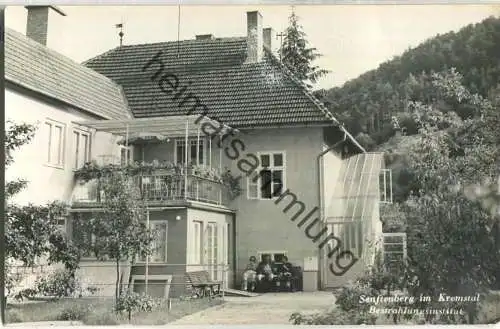 Senftenberg - Bestrahlungsinstitut - Foto-Ansichtskarte - Verlag Karl Bruck Krems