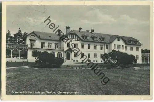 Laab im Walde - Genesungsheim - Foto-Ansichtskarte - Verlag R. Ledermann Wien