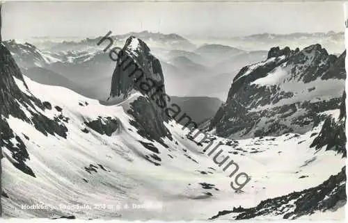 Hochkönig - Thorsäule gegen den Dachstein - Foto-Ansichtskarte - Verlag C. Jurischek Salzburg