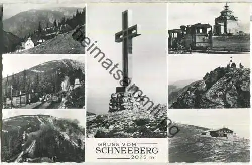 Schneeberg - Eisenbahn - Verlag R. Lederbogen Wien