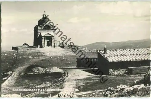 Elisabethkirche - Hochschneeberg - Hüttenstempel - Verlag J. Mark Schelbbs