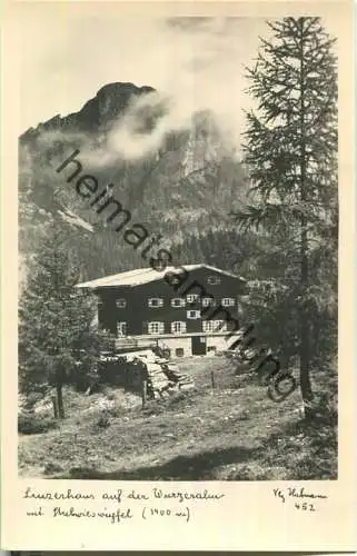 Linzerhaus - Wurzeralm - Foto-Ansichtskarte - Verlag HDH