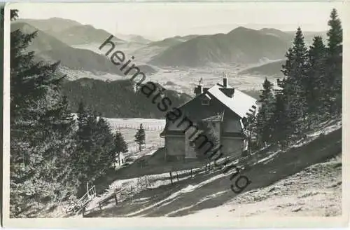 Leopold Eichelseher-Sparbacherhütte - Alpine Gesellschaft Sparbacher im Zweig Austria des D. A. - Foto-Ansichtskarte
