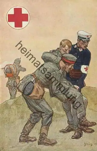 DR P102 - Rotes Kreuz in Württemberg - gestempelt