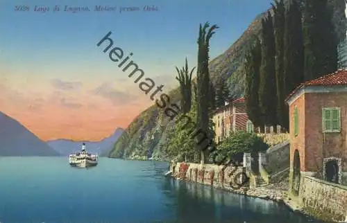 Lago di Lugano - Motivo presso Oria - Verlag Paul Bender Zollikon